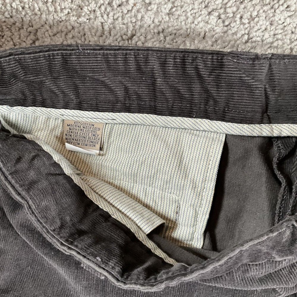 Bills Khakis Pants Mens Size 38 X 30 Wale Cord Brown Cords Corduroy EUC - Picture 3 of 9